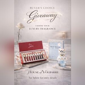 Christian Louboutin Perfume Set - Red and Gold